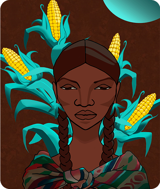 Artes Kuska Mujer Cuidadora